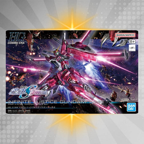 BANDAI Hobby HG 1/144 INFINITE JUSTICE GUNDAM TypeⅡ
