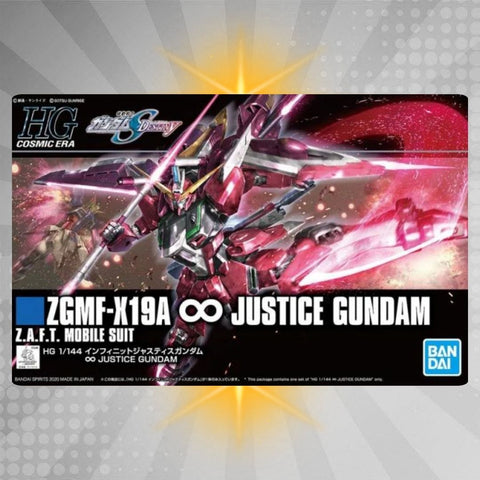 Bandai HGCE 1/144 ZGMF-X19A Infinite Justice Gundam Model Kit