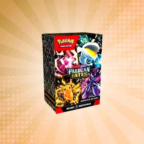 Pokémon TCG: Paldean Fates Booster Bundle (6 Packs)