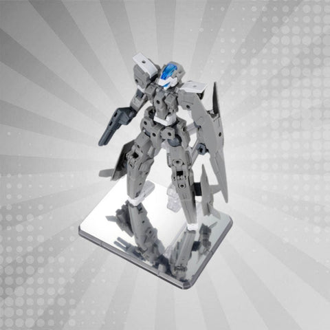 Bandai Action Base 7 [Clear Color] Mirror Stickers Set [Set of 2]