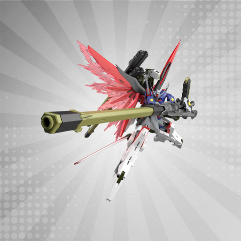 Bandai HGCE 1/144 Destiny Gundam Spec II & Zeus Silhouette Model Kit