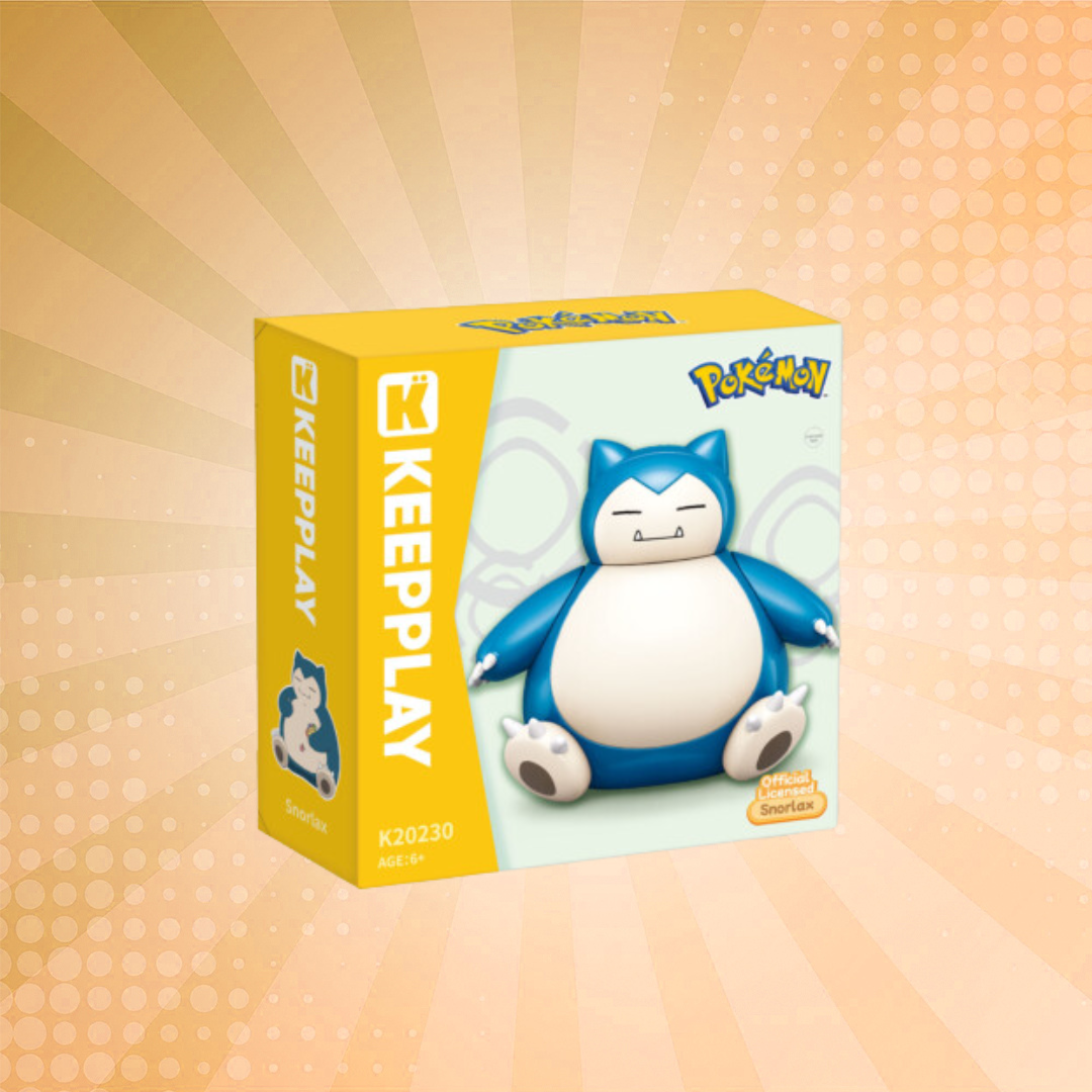 Keeppley Pokémon KUPPY Snorlax Building Blocks Toys