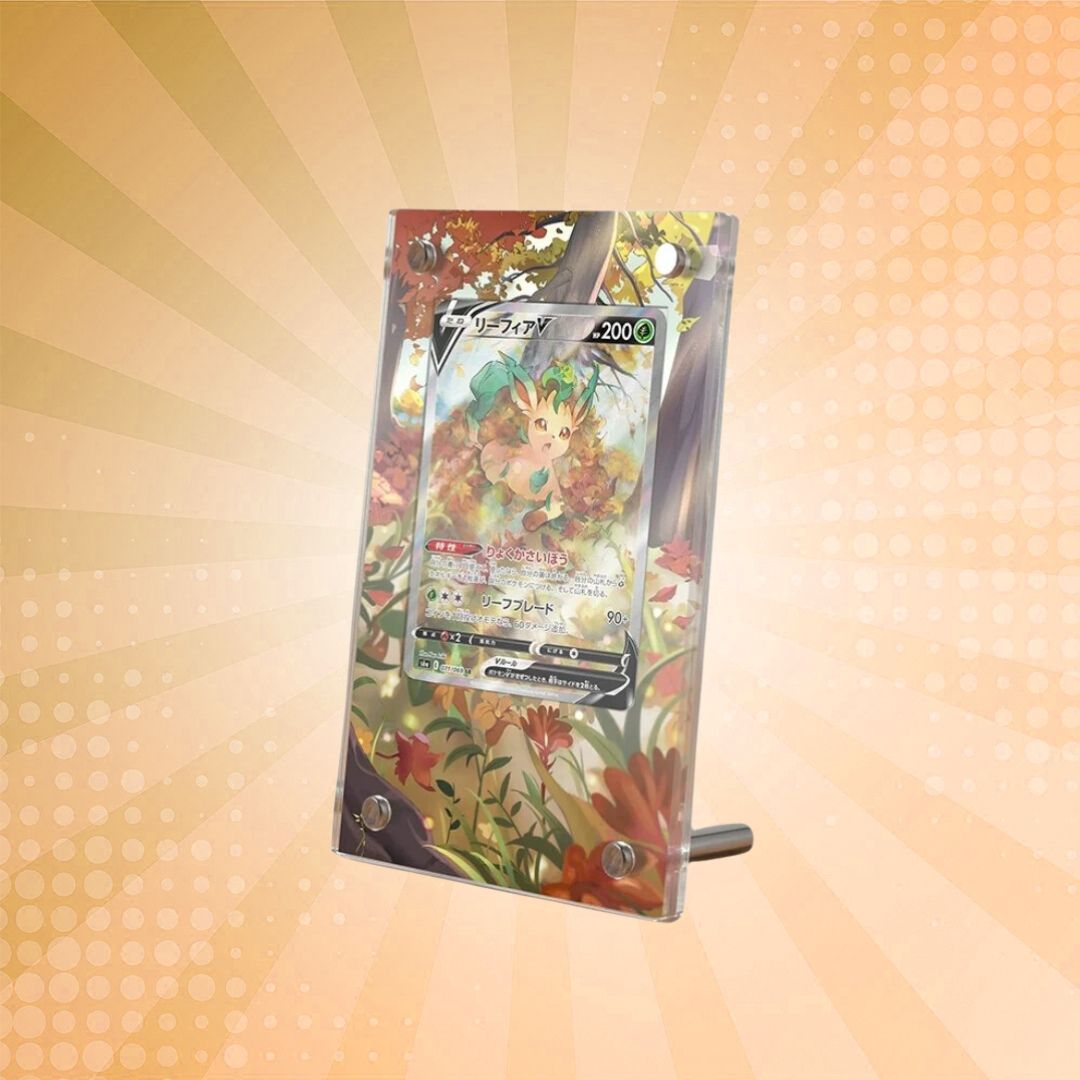 [Non-PSA] Leafeon V 167/203 Pokémon Extended Artwork Protective Card Display Case