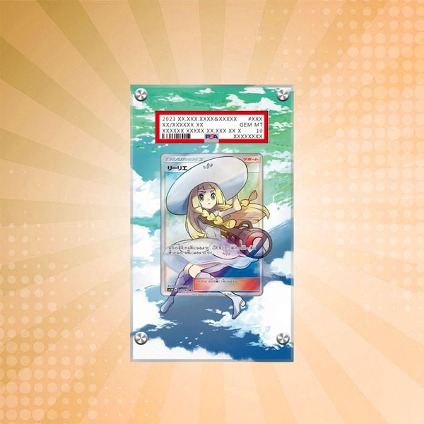 lillie pokemon card 147 149 [PSA] Lillie 147/149 Pokémon Extended Artwork Protective Card Display Case