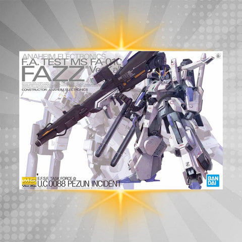 Bandai MG 1/100 FAZZ Ver. Ka Model Kit from Gundam Sentinel