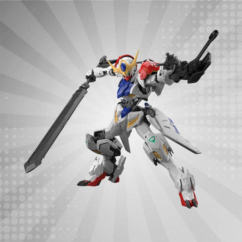 Bandai MG 1/100 Gundam Barbatos Lupus Model Kit from Mobile Suit Gundam: Iron-Blooded Orphans.