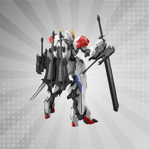Bandai MG 1/100 Gundam Barbatos Lupus Model Kit from Mobile Suit Gundam: Iron-Blooded Orphans.