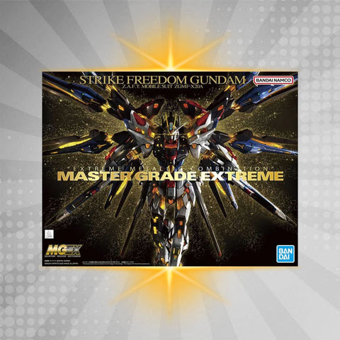 Bandai MGEX 1/100 Strike Freedom Gundam Model Kit from Mobile Suit Gundam SEED Destiny