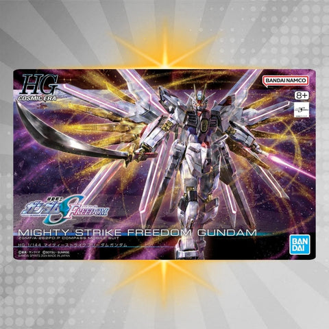 BANDAI Hobby HG 1/144 MIGHTY STRIKE FREEDOM GUNDAM