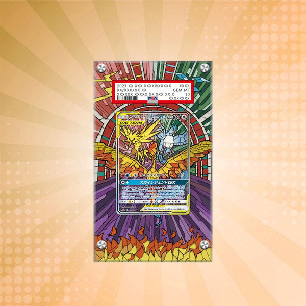 PSA] Moltres, Zapdos & Articuno GX SM210 Pokémon Extended Artwork