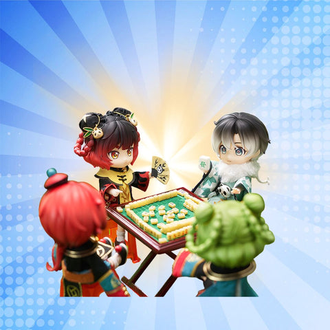 Good Smile Company Nendoroid Doll Chinese-Style Panda Mahjong Laurier Figure