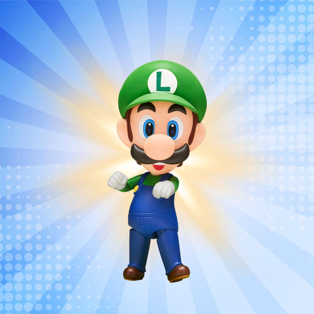 Good Smile Company Nendoroid Luigi Super Mario Figure Rerelease