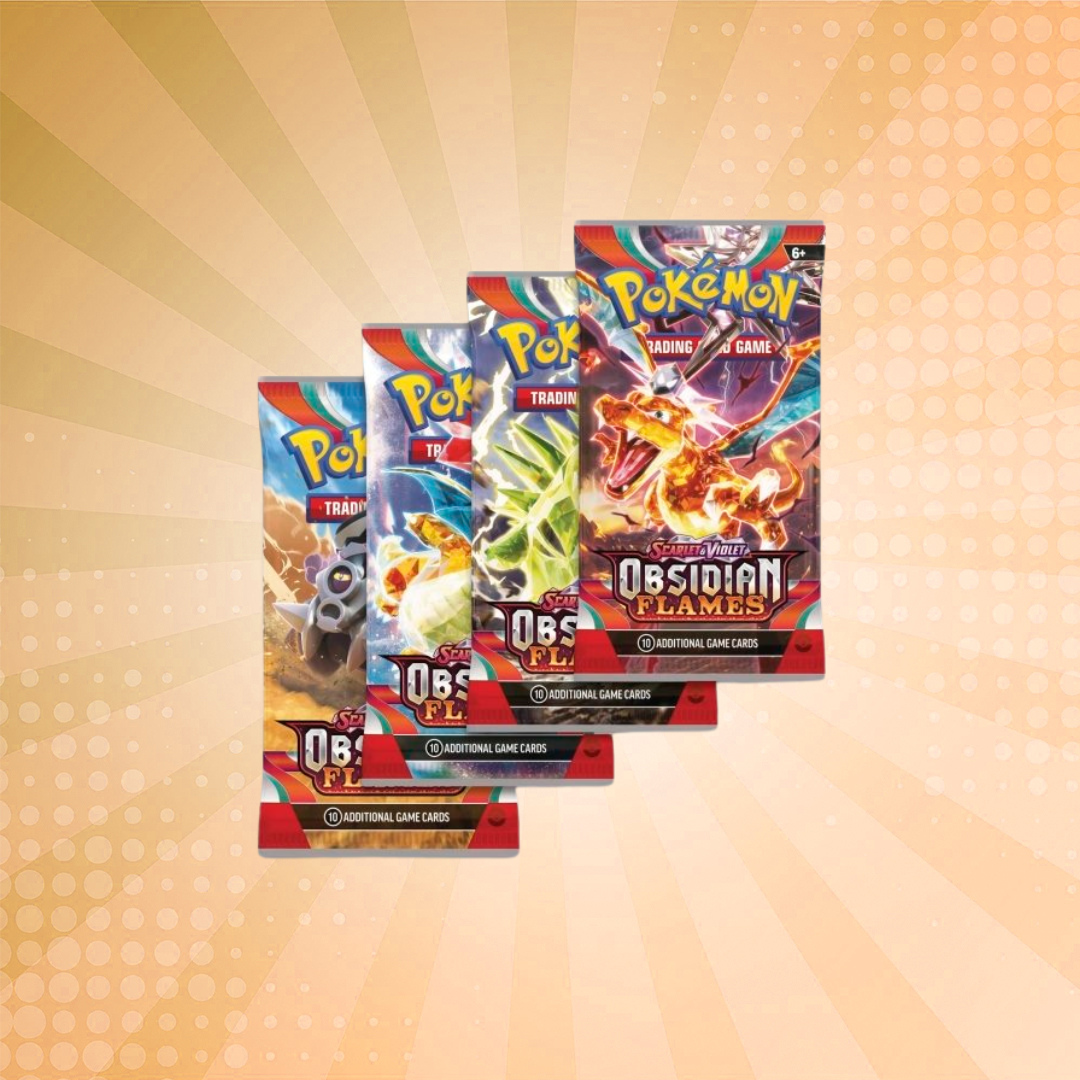 Pokémon TCG: Scarlet & Violet-Obsidian Flames Booster Pack (10 Cards)