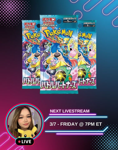 [3/7 Livestream] Battle Partners Booster Pack