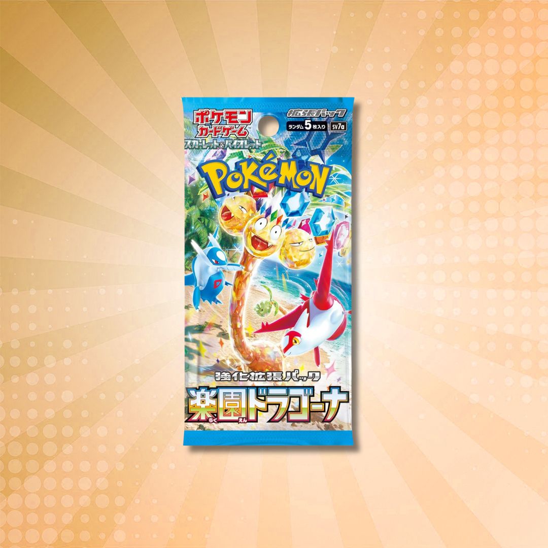 Japanese Pokémon: Paradise Dragona Booster Pack