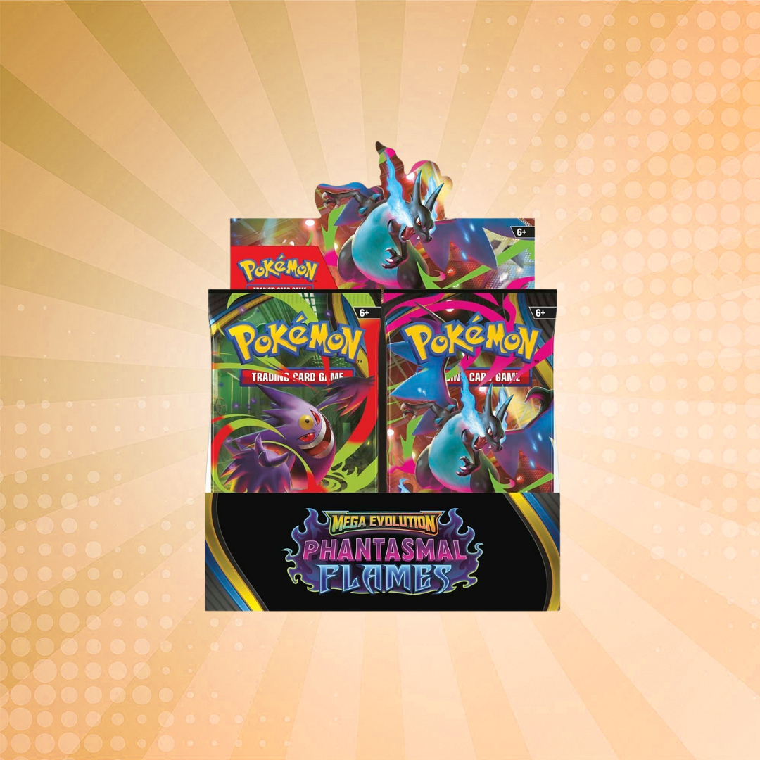Pokémon TCG: Mega Evolution-Phantasmal Flames Booster Display Box (36 Packs)