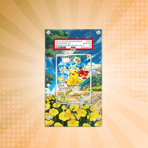 [PSA] Pikachu (027) Pokémon Extended Artwork Protective Card Display Case