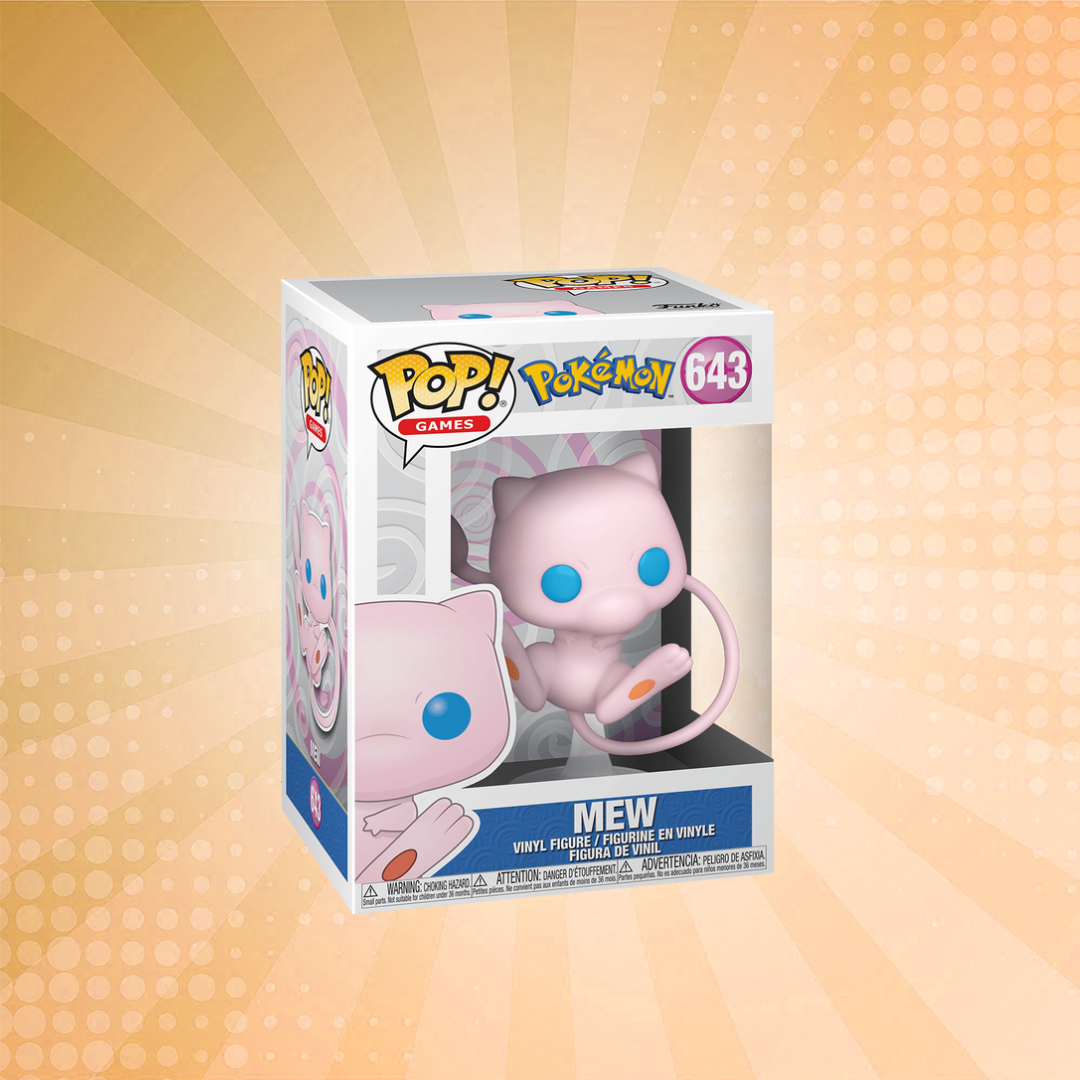 Funko Pop! Pokémon Mew Vinyl Figure #643