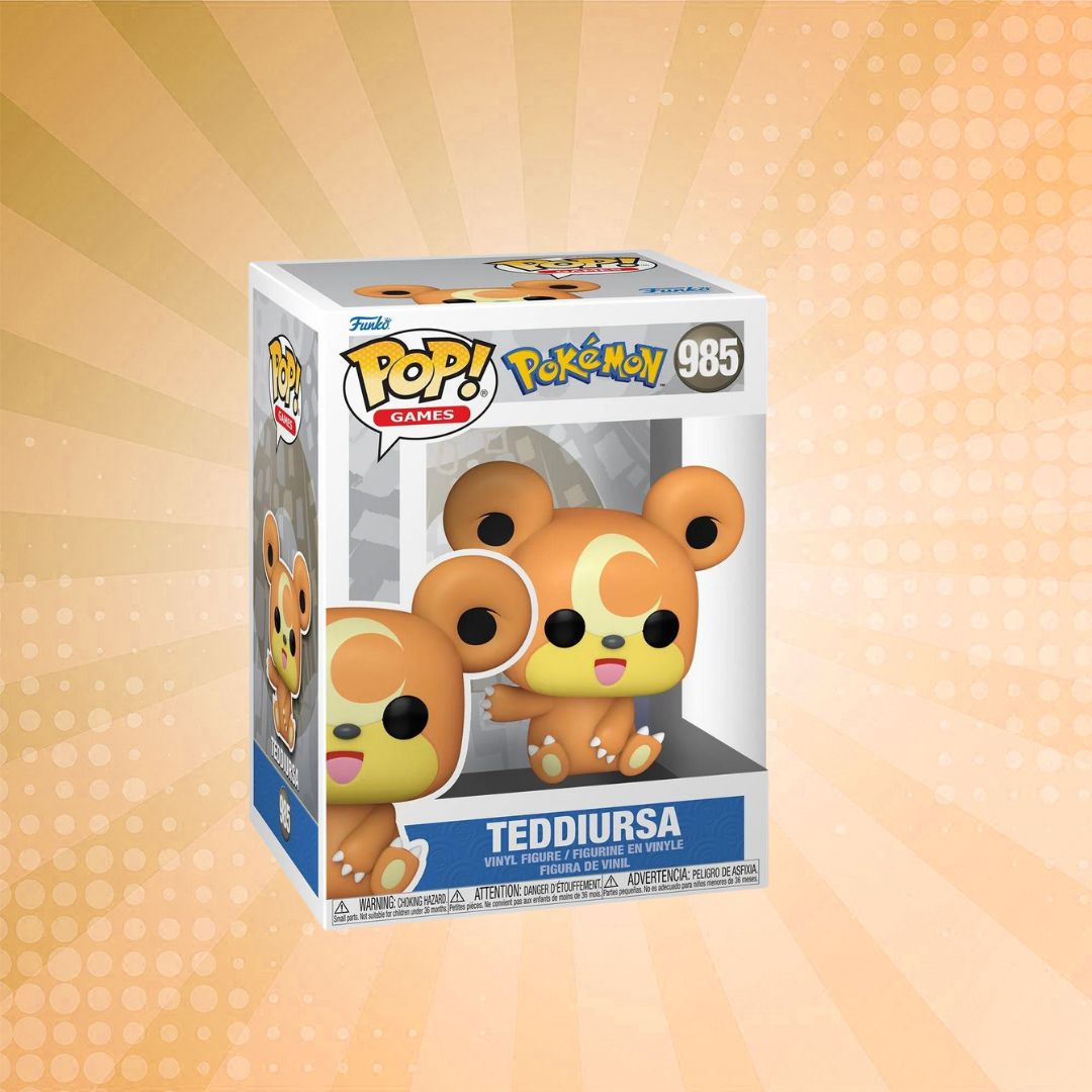 Funko Pop! Pokémon Teddiursa Vinyl Figure #985