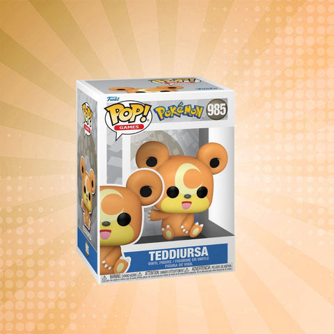 Funko Pop! Pokémon Teddiursa Vinyl Figure #985