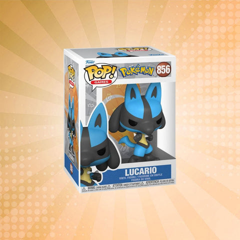 Funko Pop! Pokémon Lucario Vinyl Figure #856