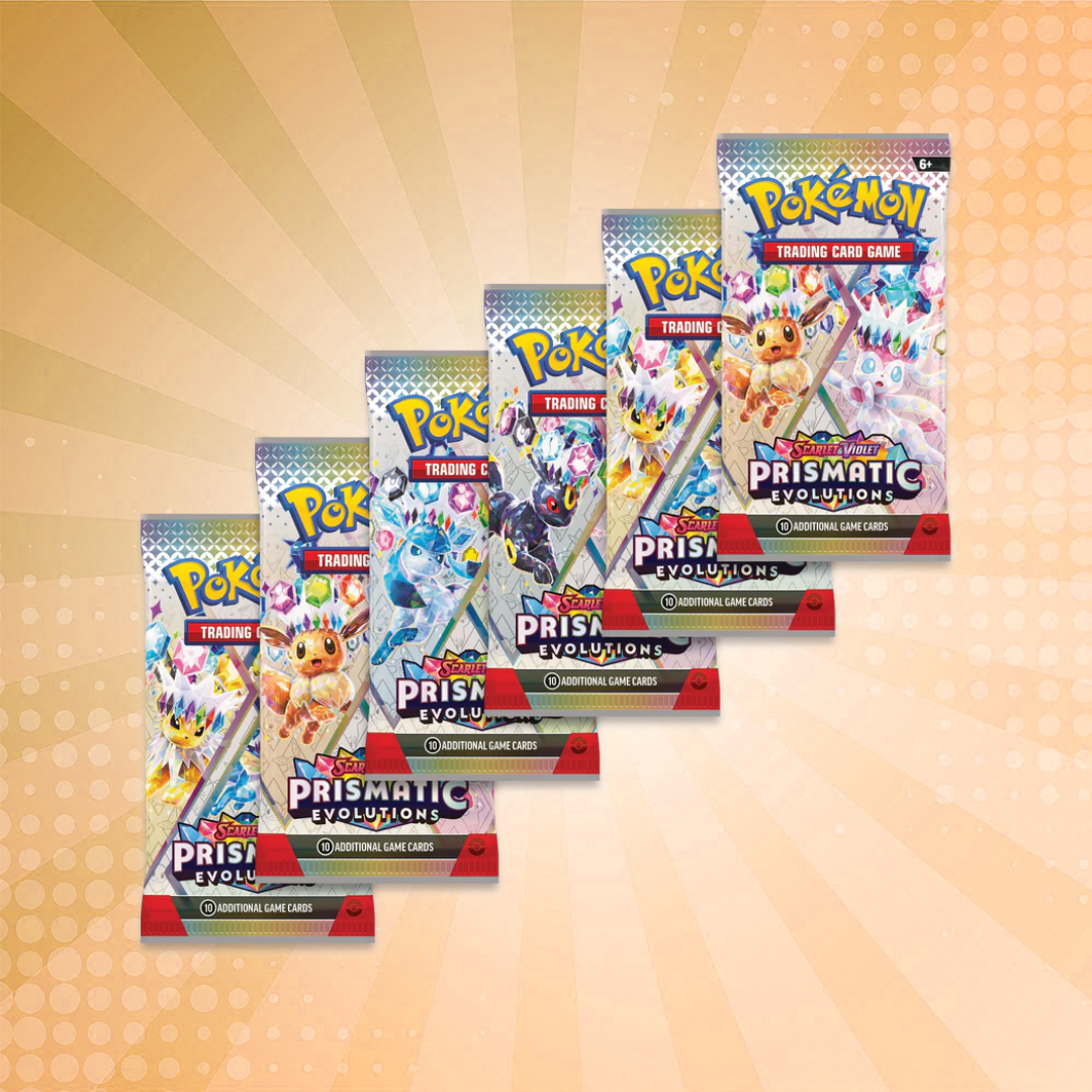 Pokémon TCG: Scarlet & Violet-Prismatic Evolutions Booster Pack (10 cards)