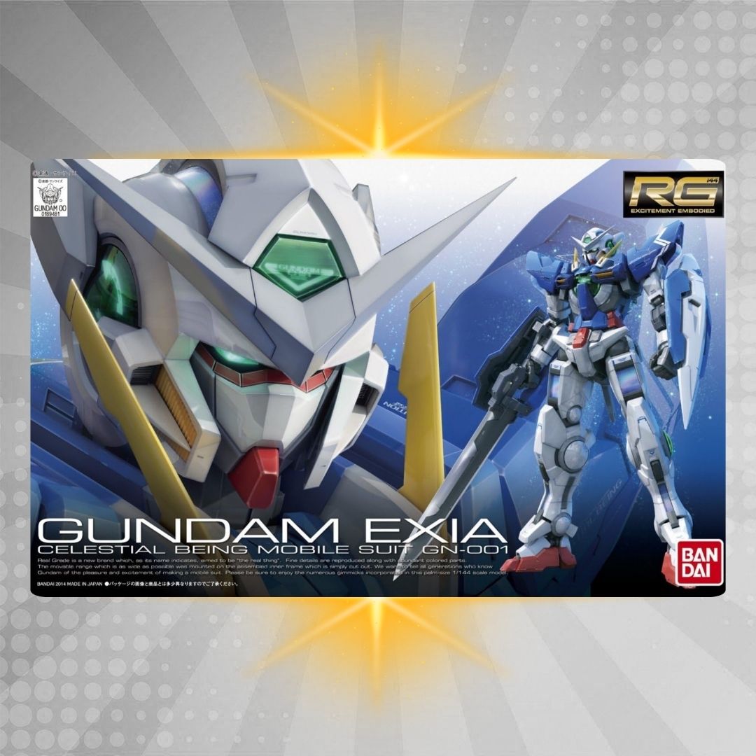 BANDAI Hobby RG 1/144 Gundam Exia RG