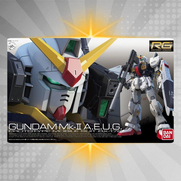 Maquette Gundam RG 1/144 RX-178 MK-II – Kit Facile à Monter, Sans Colle Ni Peinture