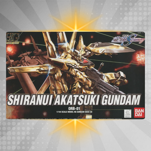 Bandai HGSEED 1/144 #38 Shiranui Akatsuki Gundam Model Kit