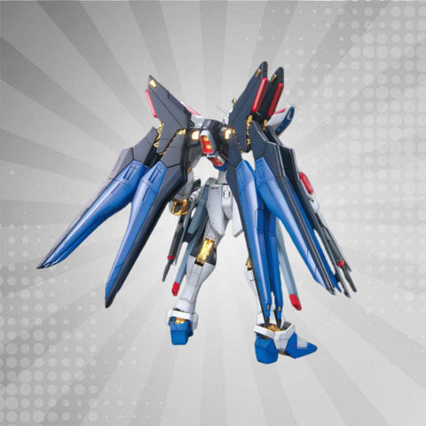 Bandai MG 1/100 ZGMF-X20A Strike Freedom Gundam Full Burst Mode Model Kit
