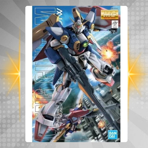 MG 1/100 Wing Gundam & RX-78-2 セット Bandai MG 1/100 XXXG-01W Wing Gundam Model Kit – Magic Chest
