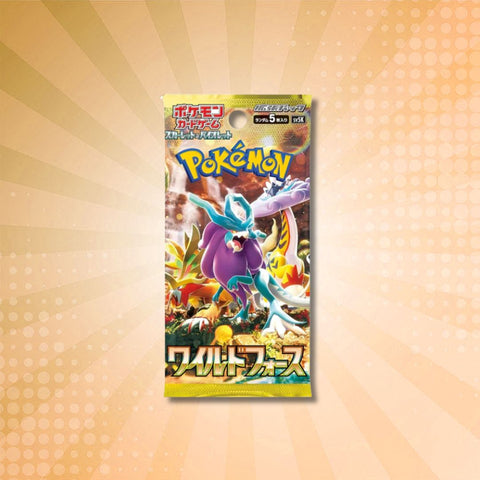 Japanese Pokémon: Wild Force Booster Pack