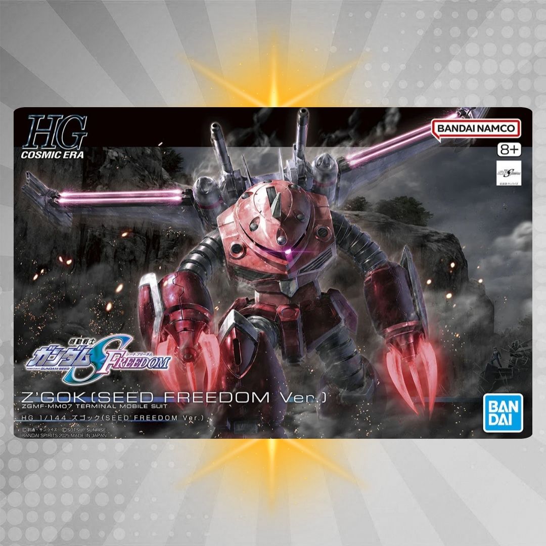 Bandai HGCE 1/144 260 Z’Gok (SEED Freedom Ver.) Model Kit