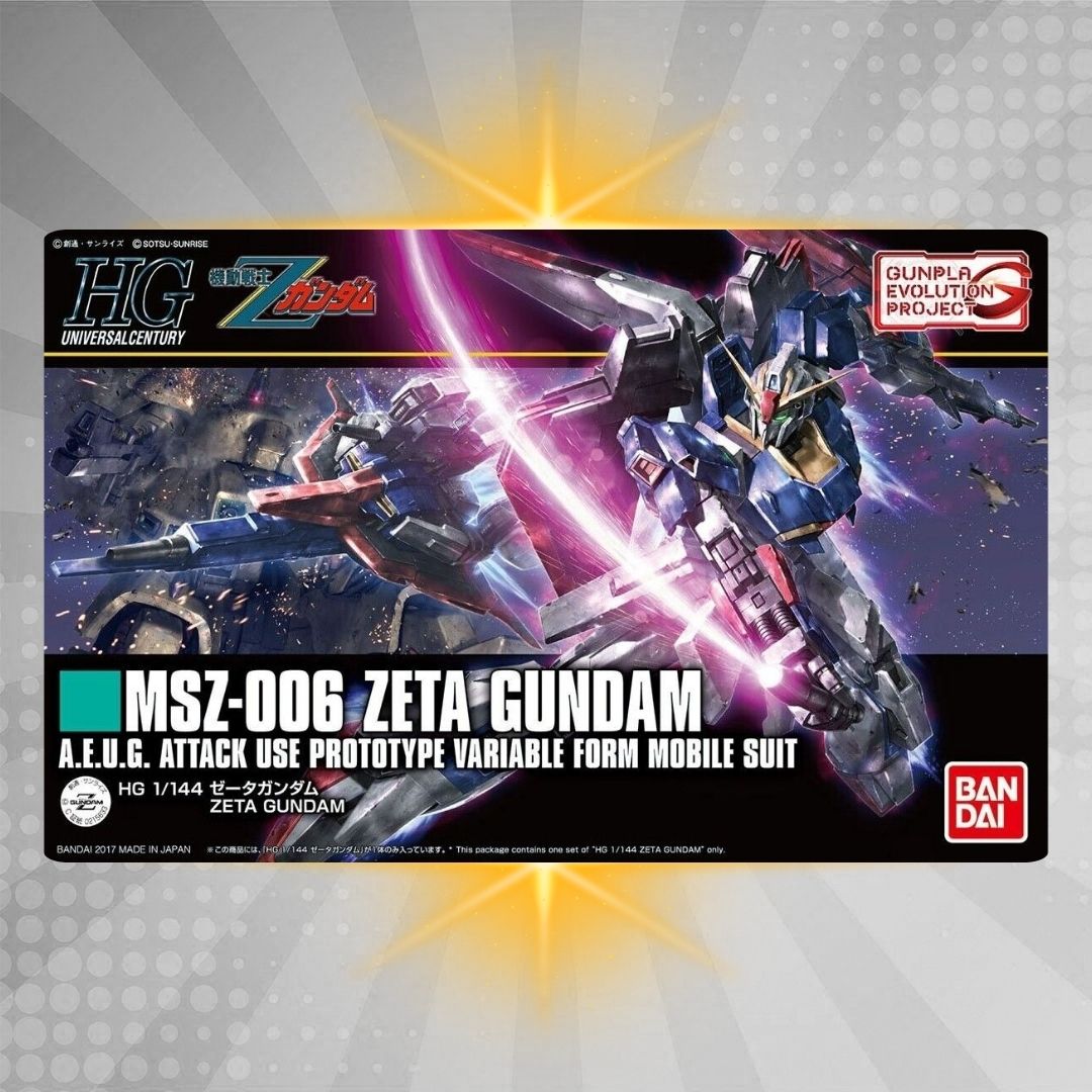 BANDAI Hobby HGUC 1/144 #203 Zeta Gundam