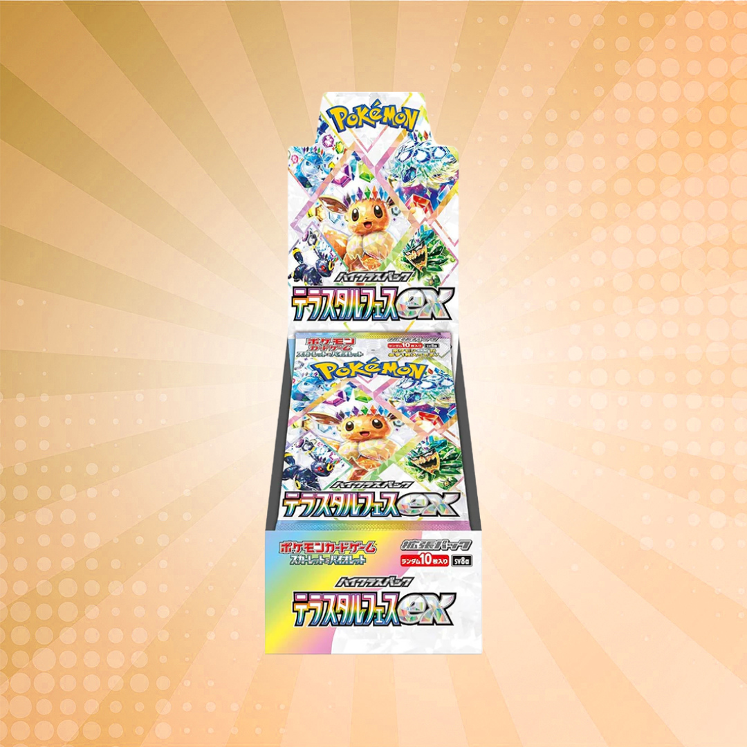 Japanese Pokémon: Terastal Festival ex Booster Box (10 Packs)